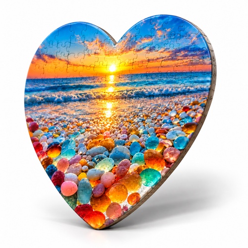 Horizontally flipped Love Stones landscape jigsaw puzzle gallery image 2