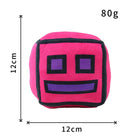 Geometry Dash Cube Plush | Square Game Pendant & Pillow | Toylvia