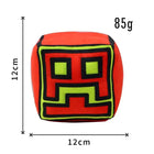 Geometry Dash Cube Plush | Square Game Pendant & Pillow | Toylvia