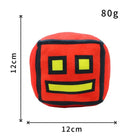 Geometry Dash Cube Plush | Square Game Pendant & Pillow | Toylvia