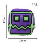 Geometry Dash Cube Plush | Square Game Pendant & Pillow | Toylvia