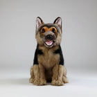 28CM German Shepherd Plush Toy Realistic Dog Stuffed Animal Doll