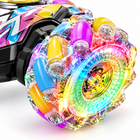 gesture-sensing-4wd-rc-stunt-car-light-music-twist-toy: accurate close-up macro detail.