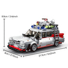 Ghost Car Model Building Blocks - Busters Movie Creative Vehicle