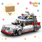 Ghost Car Model Building Blocks - Busters Movie Creative Vehicle