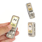 Ghost Tuning Fork Fidget Slider Stainless Steel EDC Desk Toy