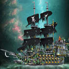The Flying Dutchman Pirate Ship Building Model - 2430pcs Ghost Ship Set
