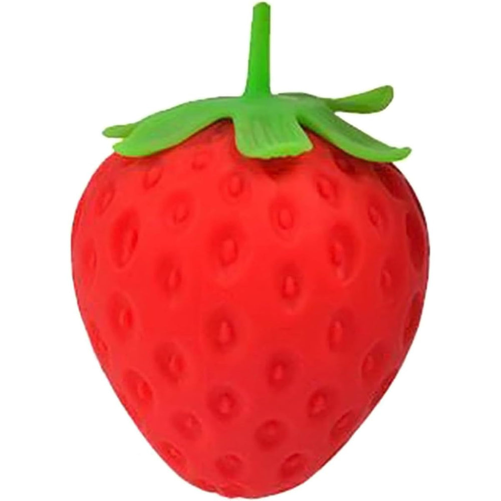 Strawberry , Strawberry Squishy Sensory Fidget Giant Jumbo Big Slow Rising Stress, Red