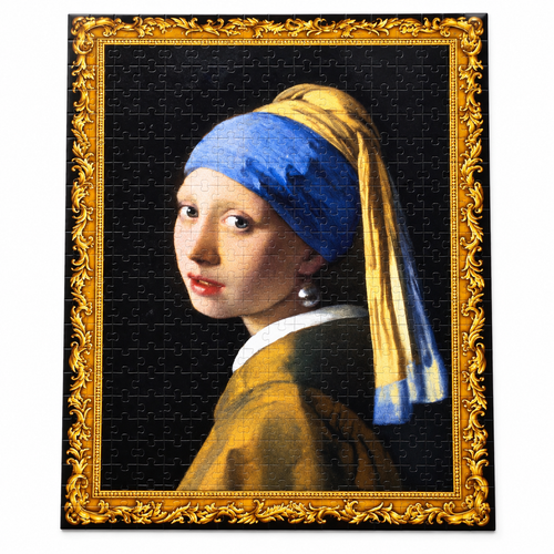 1000 Pieces Girl with a Pearl Earring Jigsaw Puzzle Vermeer product photo