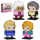 Golden Ladies 4-in-1 Building Block Set | 622PCS Figure Models | Toylvia