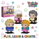 Golden Ladies 4-in-1 Building Block Set | 622PCS Figure Models | Toylvia