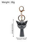 Gray Sprunki Keychain – Gray Silicone Character Bag Charm & Backpack Pendant