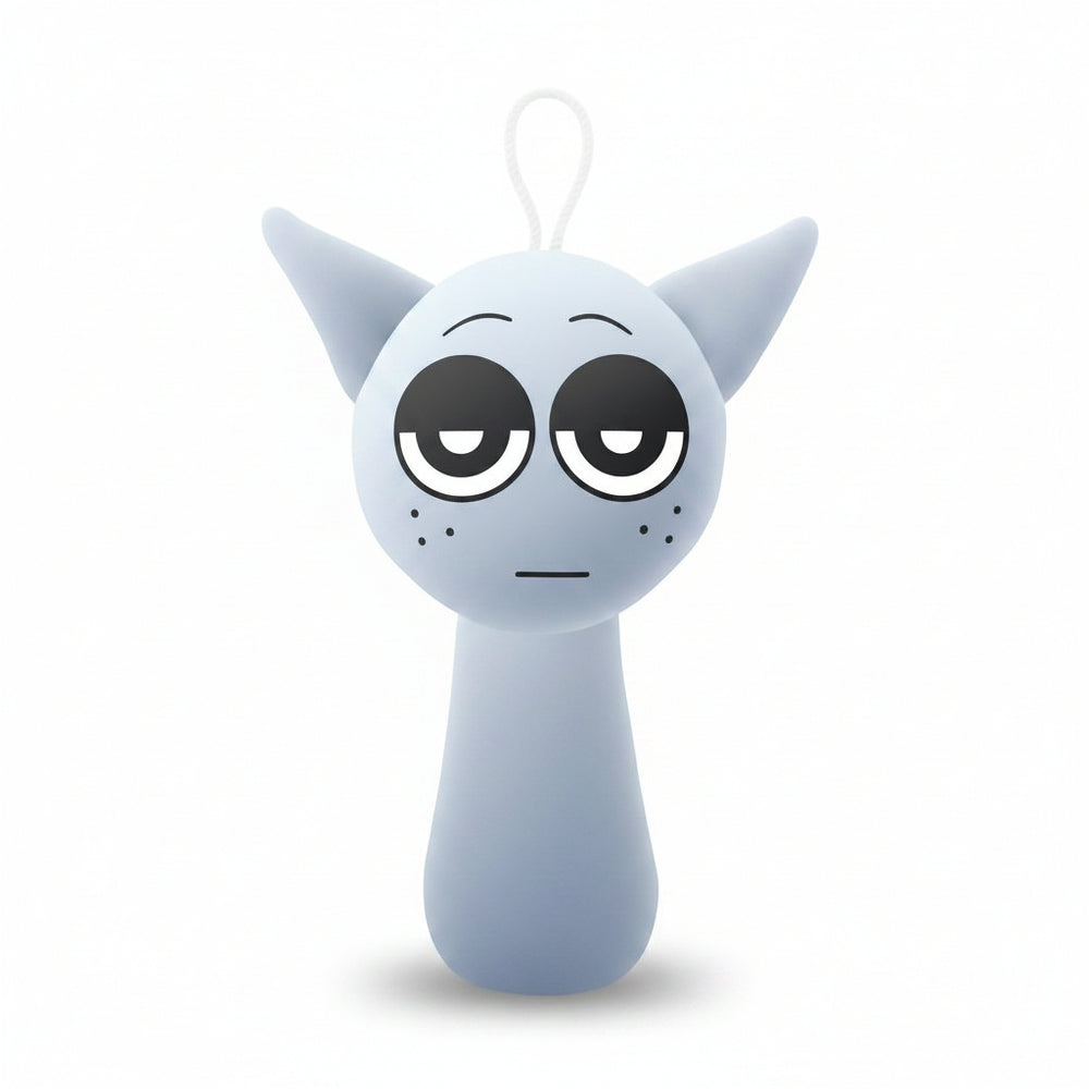 Gray Sprunki Plush Toy - Gray Stuffed Animal 20cm