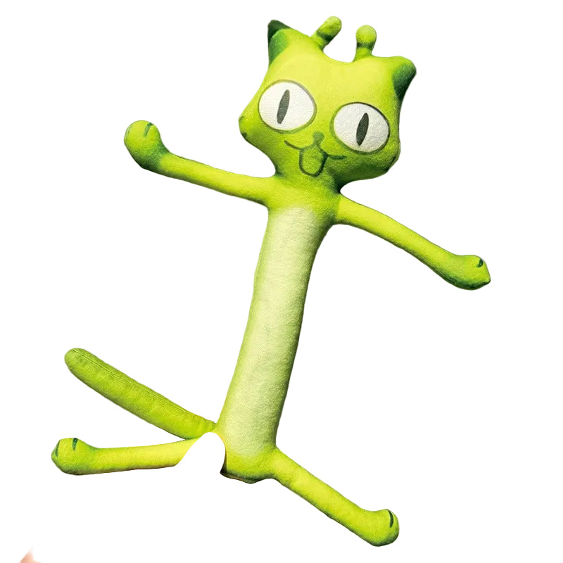 Hakimi Meme Cat Posable Wire Skeleton Plush Toy Figure
