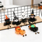 Halloween Plush Hanging Ornaments – 6-Piece Spooky Set