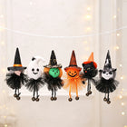 Halloween Plush Hanging Ornaments – 6-Piece Spooky Set