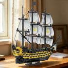 1045pcs HMS Victory Sailing Ship Building Blocks Model Kit