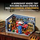 746pcs Mini Auto Repair Shop City Garage Building Blocks