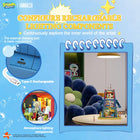 AREA-X SpongeBob Squidward Stone House Building Blocks with Light