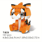 Cute Animal Assembly Building Blocks Set - Mini Particle Brick Figure