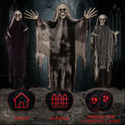 3-Pack Hanging Halloween Skeleton Ghost Grim Reaper Props