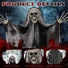 3-Pack Hanging Halloween Skeleton Ghost Grim Reaper Props