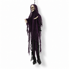 3-Pack Hanging Halloween Skeleton Ghost Grim Reaper Props single prop viewed three-quarter left on white