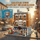 Hardware Store Modular Building Set | 3642PCS City View Kit | Toylvia