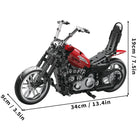 Harley-Davidson Fat Boy Motorcycle Building Set – 650PCS