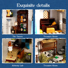 Medieval Castle Building Blocks Set - 2668pcs Azurelight Hall Modular Model