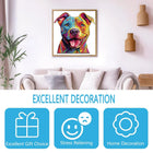 Chromatic Canine: Colorful Dog High-Difficulty Wood Jigsaw