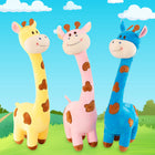 Cartoon Giraffe Simulation Plush Doll - Soft Stuffed Animal Pillow Cushion