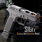 SIG17 Soft Bullet Pistol Gun - Realistic Shell Ejection & Blowback Blaster