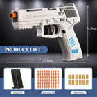 USP Soft Bullet Toy Pistol - Continuous Firing & Shell Ejecting Model Blaster