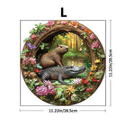 Capybara & Crocodile Wooden Jigsaw Puzzle - 5A Difficulty Irregular Wood Set