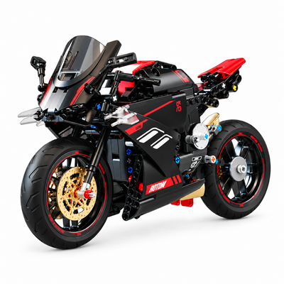 High-Speed Racing Motorcycle 1:8 Building Blocks 426pcs