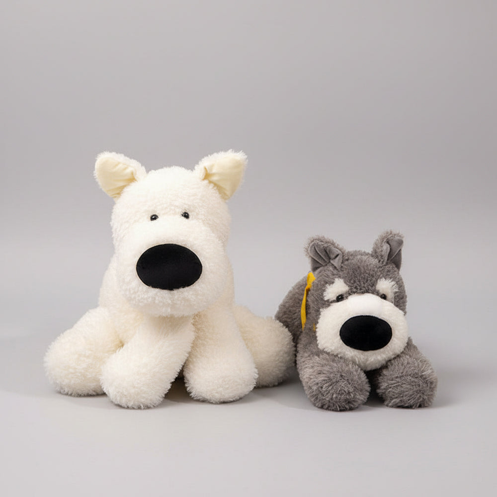 Highland Dog Schnauzer Backpack Plush Toy 55CM & 75CM Doll