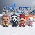 Horror Doll Chucky Cartoon Keychain - Cute Spooky Pendant for Bag & Car | Toylvia™