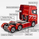 HUINA 1/18 19CH RC Truck - 770S Scania Alloy Tractor Model