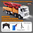 HUINA 1/18 RC Cement Pump Truck - 11CH Alloy Engineering Vehicle