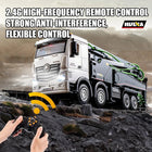 HUINA 1/18 RC Cement Pump Truck - 11CH Alloy Engineering Vehicle