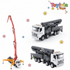 HUINA 1/18 RC Cement Pump Truck - 11CH Alloy Engineering Vehicle