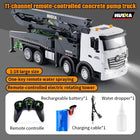 HUINA 1/18 RC Cement Pump Truck - 11CH Alloy Engineering Vehicle
