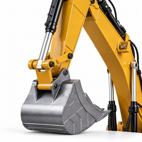 Huina 1580 V5 1:14 Full Metal RC Excavator 2.4G 32-Channel - alternate view