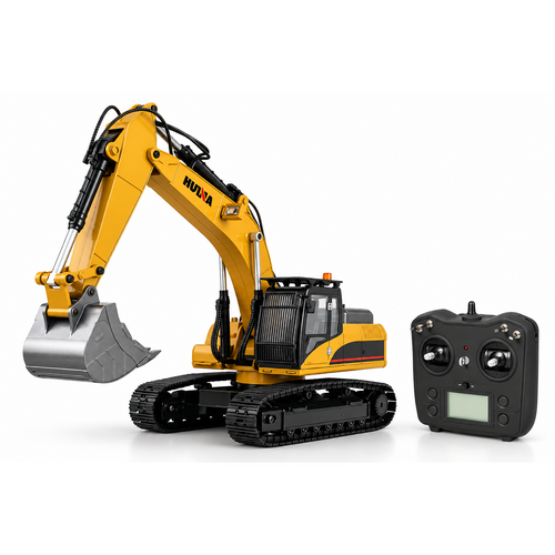 Huina 1580 V5 RC excavator studio hero