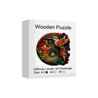 Tropical Hummingbird Wooden Jigsaw Puzzle Nature Art Collection