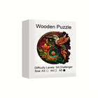 Tropical Hummingbird Wooden Jigsaw Puzzle Nature Art Collection