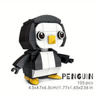 Cute Animal Assembly Building Blocks Set - Mini Particle Brick Figure
