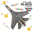 J16 RC Plane 4CH Foam Fighter | 360° Flip-Roll 525mm Glider | Toylvia
