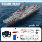 JJRC 1:800 Fujian Aircraft Carrier RC Ship - Modular Water-Activated Model